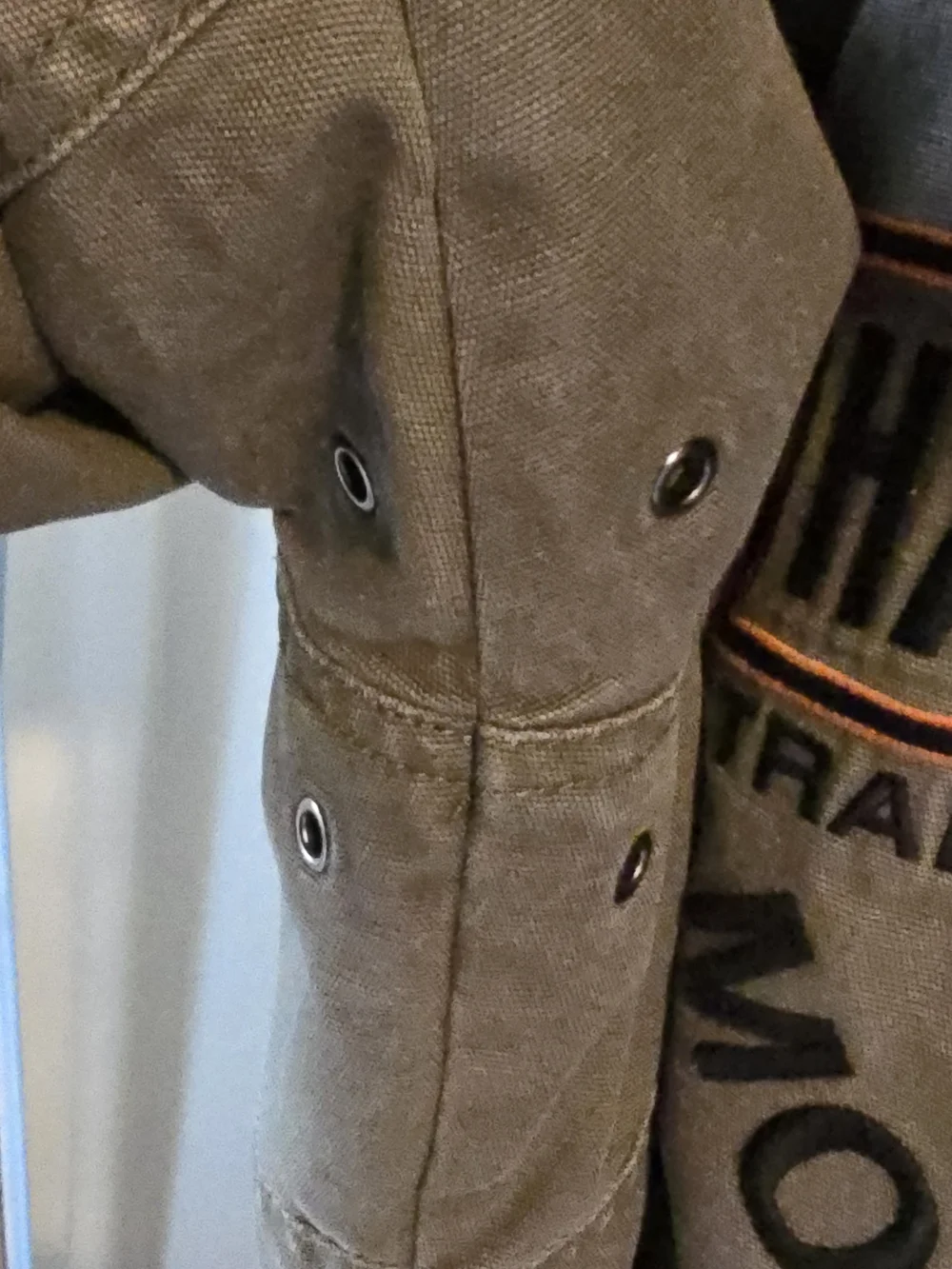 Harley-Davidson Men’s XL/tall army Green Utility Jacket W/hoodie